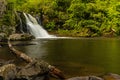 Abrams Falls in the Great Smoky Mountains National Park Royalty Free Stock Photo