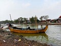 Abrasion submerged Morosari beach in Bedono Village, Sayung District, Demak Regency, Central Java Province.