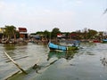 Abrasion submerged Morosari beach in Bedono Village, Sayung District, Demak Regency, Central Java Province.