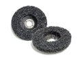 Abrasive discs isolated