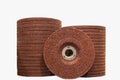 abrasive discs  stone Royalty Free Stock Photo