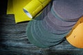 Abrasive tools sanding discs and glasspaper