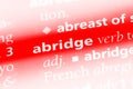 abridge Royalty Free Stock Photo