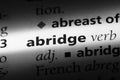 abridge Royalty Free Stock Photo