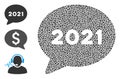 Abrupt 2021 Forum Message Icon Mosaic