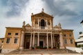 Abruzzo. Isola del Gran Sasso dÃ¢â¬â¢Italia. The sanctuary of S. Gabriele dell`Addolorata