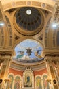 Abruzzo. Isola del Gran Sasso dÃ¢â¬â¢Italia. The sanctuary of S. Gabriele dell`Addolorata