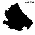 Abruzzo region map