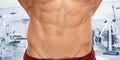 Abs abdominal muscles stomach gym bodybuilder bodybuilding man