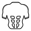 Abs muscules icon 