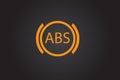 ABS warning icon