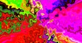 Absctract acid design background. Colorful vivid fractal graphic illustration backdrop