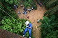 Abseiling Course Royalty Free Stock Photo