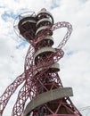 Abseiling experience in ArcelorMittal Orbit Royalty Free Stock Photo