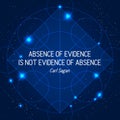 Absence Of Evidence Is Not Evidence Of Absence