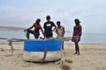 Fishing in Angola.