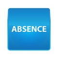 Absence shiny blue square button