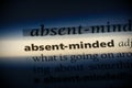 Absent-minded