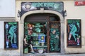 Absinth Shop Royalty Free Stock Photo