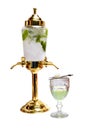 Absinthe liqueur