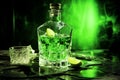 Absinthe Spirits drink Royalty Free Stock Photo
