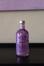 Absolut vodka bottle decorated with glitter Royalty Free Stock Photo