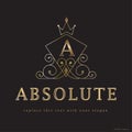 Absolute luxury logo