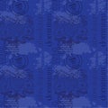 Absolutum dominium vintage pattern Royalty Free Stock Photo