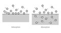 Absorption and Adsorption