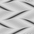 Absract seamless pattern background waves surface