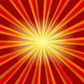 Absract sun burst vector Royalty Free Stock Photo