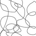 Absrtact curve line seamless pattern