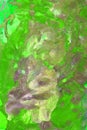 Absstract green painting