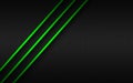 Abstact background with green lines on overlapped layers and polygonal pattern. Template for your banner and presentation