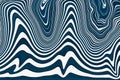 Abstact blue and white waves background. Texture with wavy, curves lines. Liquid pattern Royalty Free Stock Photo