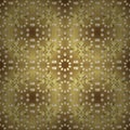 Classic vector golden seamless pattern