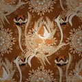 Indian floral paisley medallion pattern