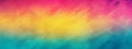 Abstact painting background - Colorful pink, yellow and turquoise gradient noisy grain texture (Generative Ai