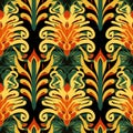 Abstact pattern thai background