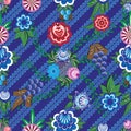 Abstact seamless patterns for the design of textiles, the printing industry and variety of design projects