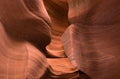 Abstact shapes of Antelope Canyon, Arizona, USA Royalty Free Stock Photo