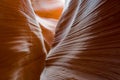 Abstact shapes of Antelope Canyon, Arizona, USA Royalty Free Stock Photo