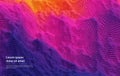 Abstact texture. Background with dynamic particles. 3d vector Illustration