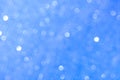 Abstaract light blue defocused background with bokeh Royalty Free Stock Photo