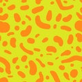 Abstaract seamless pattern with vivid spots. Royalty Free Stock Photo