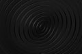 Abstarct background - Black rings. 3D rendering