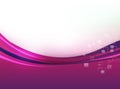 Abstra background purple and pink curve and layed element vector Royalty Free Stock Photo