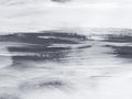 Abstrac landscape. Original painting. Hand drawn, impressionism style, black and white color texture with copy space, brushstrokes