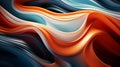 Abstrac Modern background design, futuristic twisted lines illustration