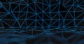 Abstrack Background Wireframe 3D Rendering